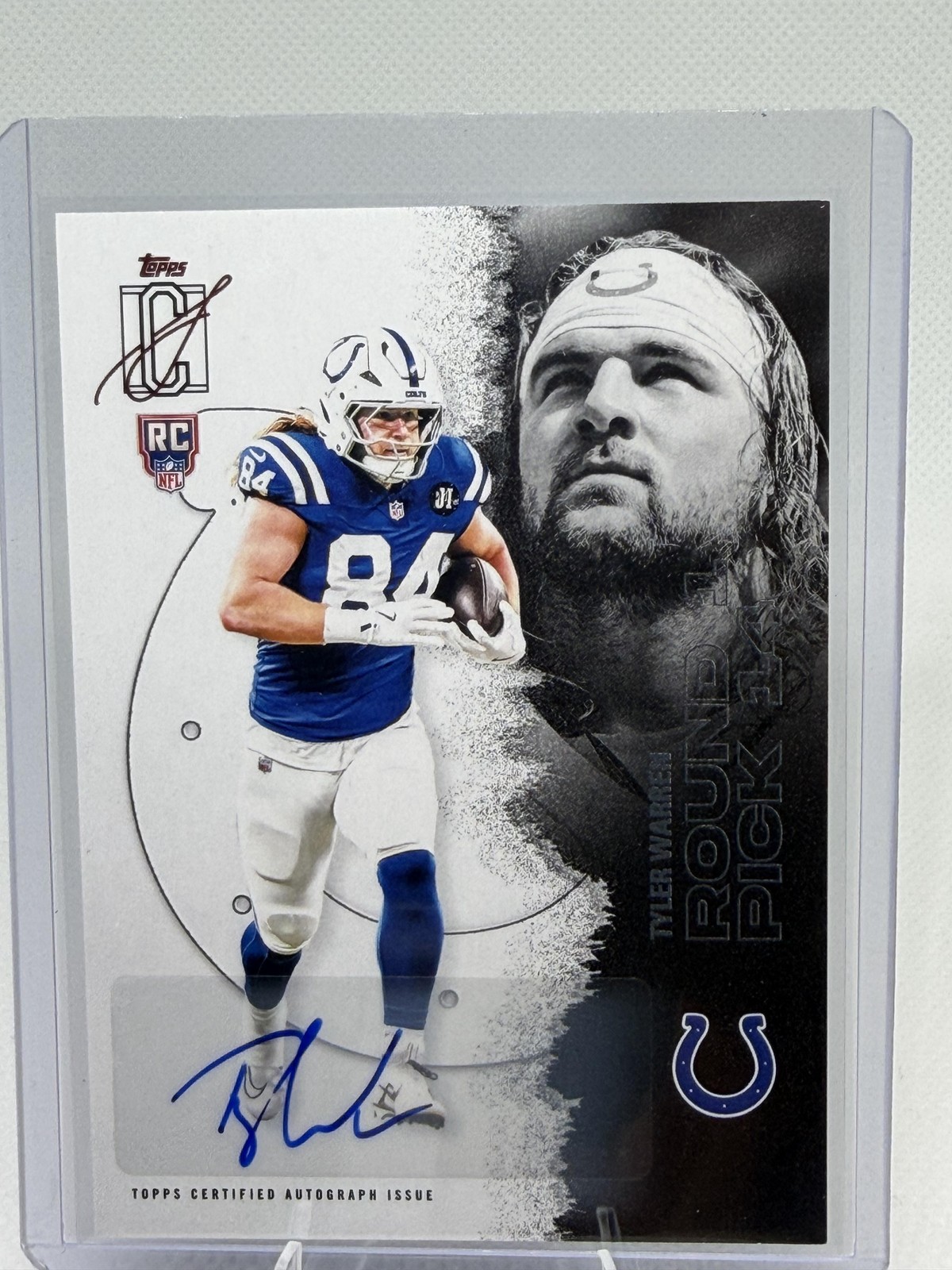 2025 Topps Signature Class #110 Tyler Warren Autographs 2025 Topps Signature Class #110 Tyler Warren Autographs
