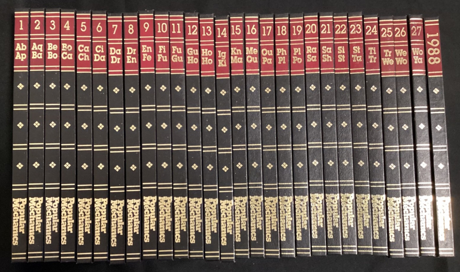 Popular Mechanics Do It Yourself Encyclopedia 1988 28 Volume Set Yearbook Lot