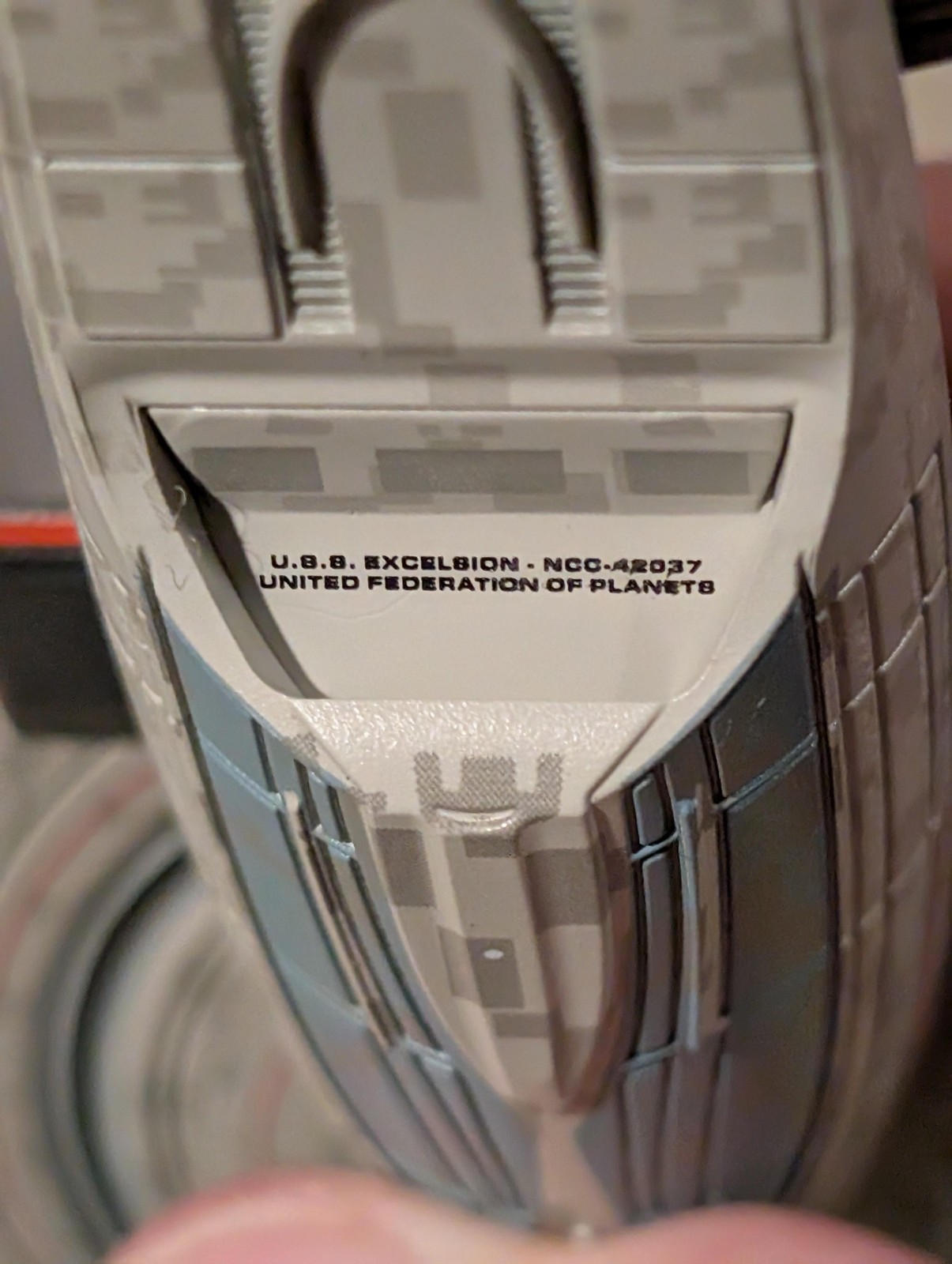 Fanhome USS Excelsior Model Spelling ERROR “Excelsion” Variant RARE Fanhome USS Excelsior Model Spelling ERROR “Excelsion” Variant RARE