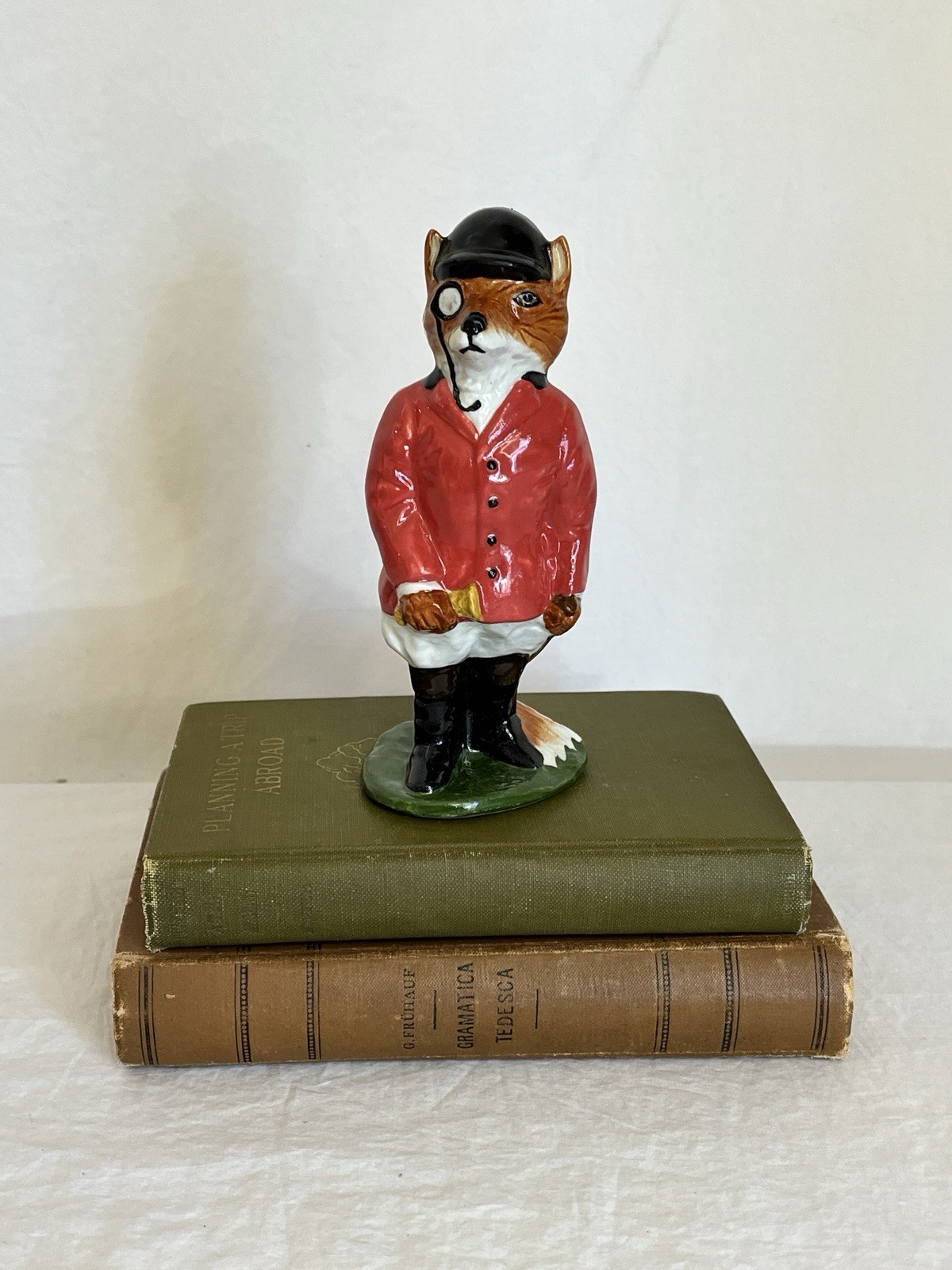 Vintage Foxy Gent Figurine by Acorn Made in England