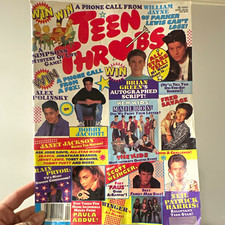 Teen Throbs April 1991 w/ Fred Savage Janet Jackson MPN 02024 picture