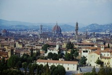 c1960's Kodachrome 35mm Slide Florence Cathedral Skyline Italy Panorama Landmark picture