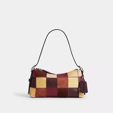 Coach Coachtopia Alter/Ego Small Slouchy Shoulder Bag Red Orange NEW picture