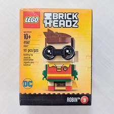 LEGO BRICKHEADZ: Robin  3 (41587) NEW and SEALED in Box 2017 Retired Batman DC picture