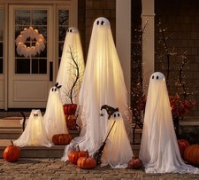 Lit Ghost Halloween Lighted Ghost Decoration Pottery Barn (US STOCK) picture