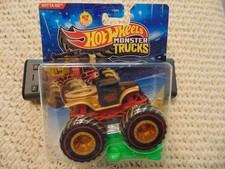 2026 New GOTTA  GO TREASURE HUNT Hot Wheels Monster Truck  w/ Crash Car picture