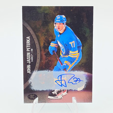 Upper Deck 2021-22 Skybox Metal Universe John-Jason Peterka #186 RC Auto /299 picture
