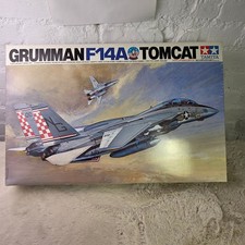 Tamiya Grumman F14A Tomcat 1/32 Model Kit 6301 Open Box Sealed Parts Navy VF84 picture