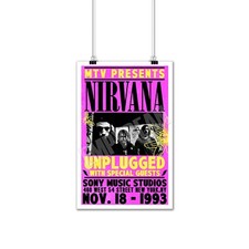 Nirvana MTV Unplugged Live In New York Concert Poster picture