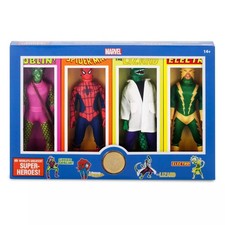 Spider-Man Mego 8'' Action Figure Set of 4 World's Greatest Super-Heroes picture