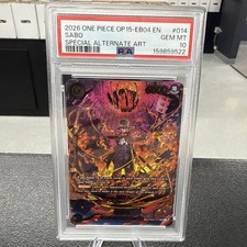 Sabo PRB02-014 SP PSA 10 2026 One Piece Adventure On Kami's Island OP15 English picture
