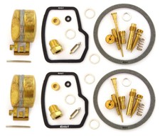 Ultimate Carburetor Repair Rebuild Kit & Floats - 1968-1971 Honda CB/CL450 Twin picture