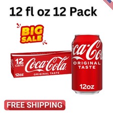 Coca-Cola Soda Pop Fridge Pack Cans, 12 fl oz, 12 Pack,,,, picture