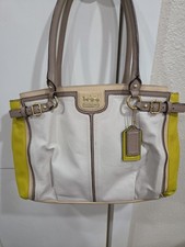 coach madison satchel Colorblock picture