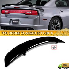 For Dodge Charger 2011-2018 Rear Trunk Factory Spoiler Wing Gloss Black ABS picture