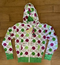 Frank Kozik Kidrobot VINTAGE NWT Polka Dot Labbit Zip Up Hoodie Jacket LE Medium picture