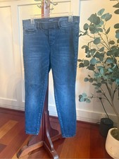 J. Jill Women's Denim Cropped Perfect Jeggings MP Pull On Jeans picture