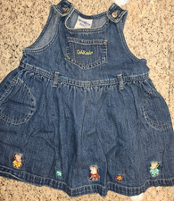 OshKosh B’gosh Baby Girls 24 Month Overalls - Lot of 2 picture