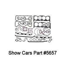 BEST BRAND CHEVY 58 62 63 64 65 348 409 LOW PERF ENGINE REBUILT GASKET SET KIT picture