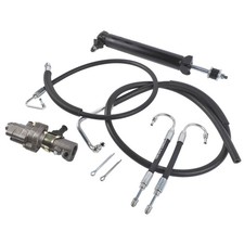 Power Steering Cylinder, Control Valve and Hose Kit For Chevy Impala 1960-1964 picture