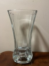 Vintage French Art Deco ARC Luminarc Academie Glass Vase picture