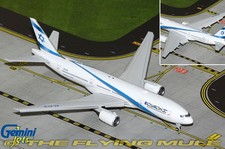 GeminiJets 1:400 777-200ER El Al Israel Airlines 4X-ECB Flaps Down picture