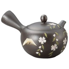 Yamashita Kogei Tokoname Ware Japanese Kyusu Teapot Fusen Black 13038740 Japan picture