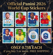 ONLY 0.75$ PANINI WC 2026 STICKERS, FWC and ALG-COL  Alphabetical  picture