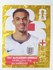 2026 PANINI  WORLD CUP  GOLD Crumple Stickers SINGLES - PICK & COMPLETE SET  E picture