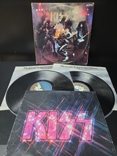 Kiss Alive 2lp Vinyl OG 1974 1st 'RL Sterling' Press Gatefold/Inserts/Book VG/EX picture