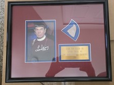 Leonard Nimoy Spock Star Trek VI Prop Ear Tip Signed Photo COA 1995 picture