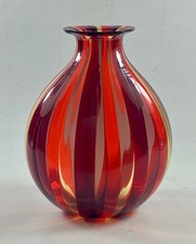 MURANO GLASS VASE , SIGNED VECCHIA  … Barovier Venini Seguso Gio Ponti style ✨ picture