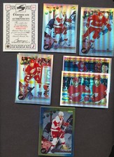 1994-95 Score Hockey Series 1 Platinum and Gold (Punched Set) Detroit Red Wings picture