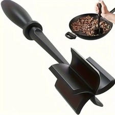 1pc Meat Chopper & Shredder Heat-Resistant Ground Beef Smasher Tool - NEW picture