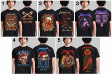 New Metallica Life Burns Faster 2026 2027 Las Vegas Merch Tee picture