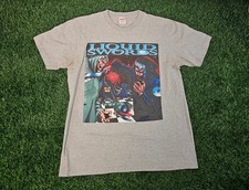 Supreme Liquid Swords Graphic T-Shirt Medium Gray Wu Tang picture