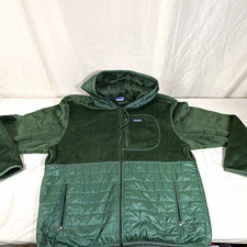 Patagonia Re-Tool Hybrid Hoody Men’s XXL Nouveau Green Fleece Jacket picture
