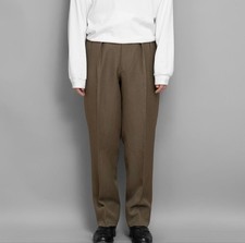 USED HEUGN AARON WOOL LINEN PANTS, SIZE 3 VERYGOOD picture