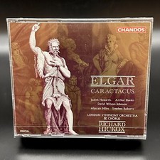 Elgar CARACTACUS Hickox Howarth Davies Miles [Chandos 2 CD Box Set] SEALED picture
