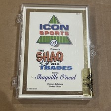 1992-93 Icon Sports Shaq Of All Trades (Shaquille O’Neal) Sealed 12 Cards Set  picture