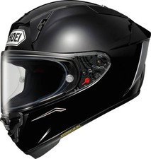 Shoei Adult's X-15 Motorcycle Helmet Black Size Medium - 0105-0105-05 picture