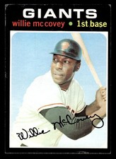 1971 Topps #50 Willie McCovey VG (B) picture