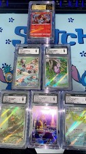 33 Card Pokémon CGC 9 9.5 10 Japanese Art Rare Holo Graded Collection picture