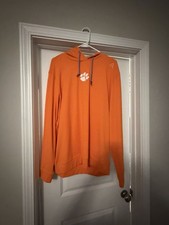 Rhoback Hesi Collegiate Hoodie Clemson Orange  Large NEW WITH TAGS picture