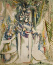Wifredo Lam: Hermes Trismegiste 22x30 Archival Quality Fine Art Print picture