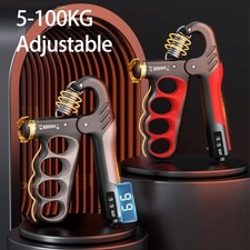 Adjustable Hand Grip Strengthener 5-100KG Hand and Forearm Trainer with Counter picture