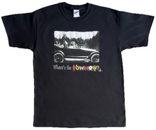 NWT Vintage 2000s Native American T-Shirt Black Size Large Deadstock Y2K picture