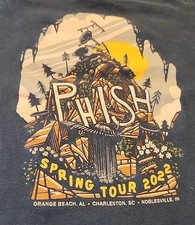 PHISH SPRING TOUR 2022 Blue KIDS SIZE 3 USED picture