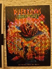 Vtg 80's 90's Killer Klowns From Outerspace Prism Vending Machine Sticker. Rare picture