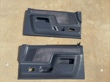 1987-1991 F150 F250 F350 Bronco Blue Door Panels Power Window OEM 1990 Ford OBS picture